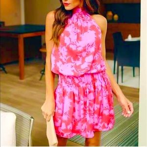 Floral Smocked Waist Dress